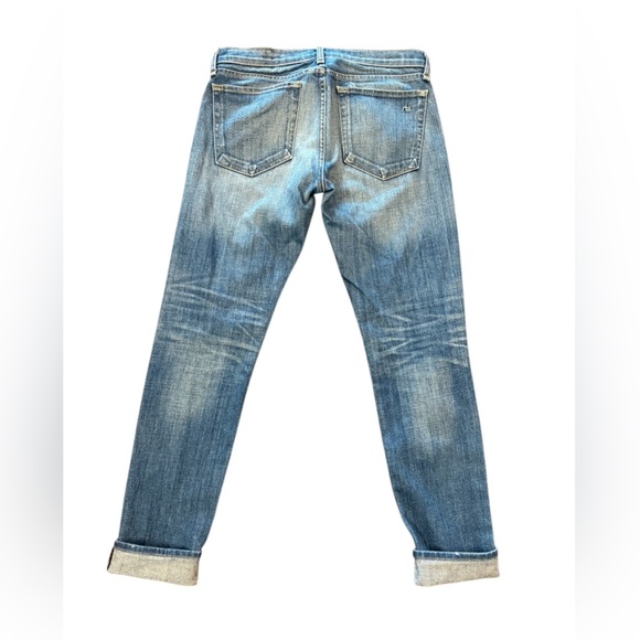 Rag & Bone The Dre Low-Rise Slim Boyfriend Jeans Size 27 - Picture 4 of 7